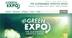 Desktop Screenshot of gogreenexpo.co.nz